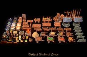 Stylized Medieval Props – Free Download