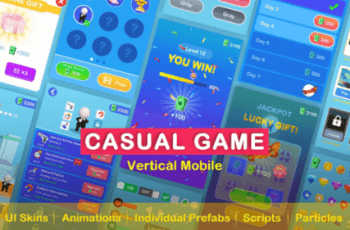 Casual Puzzle Game UI Pack – Free Download