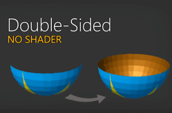 Double Sided Mesh without shaders – Modify Mesh Tool – Free Download