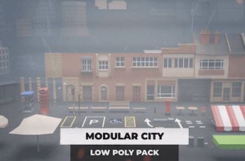 Low Poly Modular City Pack – Free Download