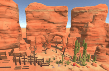 Pbr Stylized Desert – Free Download