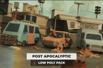 Post Apocalyptic Low Poly Pack – Free Download