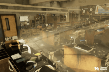 Abandoned Chemistry Classroom – Free Download