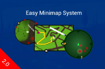 Easy Minimap System MT – GPS, Minimap, Worldmap, Fog of War & More – Free Download