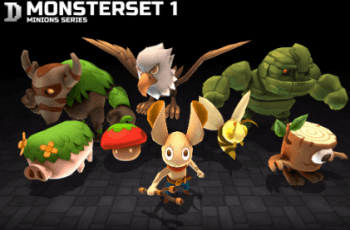 Minions Series – Monsterset 01 – Free Download