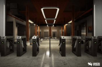 Office Corridor Environment – Free Download