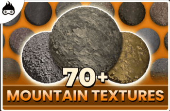 70+ Realistic Mountain Environment Textures – Cliff, Rock & More – Free Download