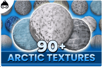 90+ Realistic Arctic Environment Textures – Snow, Ice & More – Free Download