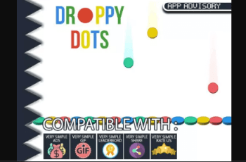 Droppy Dots – Complete Game Template Ready For Realease – Free Download