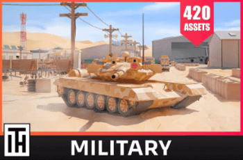 Military – Low Poly Asset Pack by ithappy – Free Download