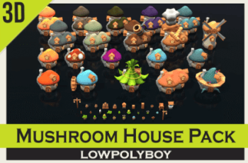 Mushroom House Pack – Free Download