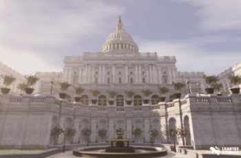 US Capitol Exterior Environment – Free Download