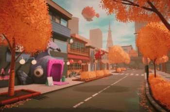 Anime Suburb City – Free Download