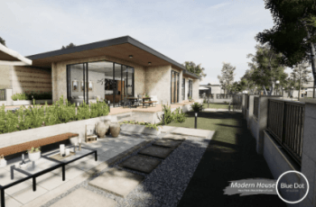 Modern Neighborhood House | Blue Dot Studios – Free Download