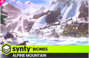 POLYGON – Alpine Mountain – Nature Biomes – 3D Environment Art by Synty – Free Download