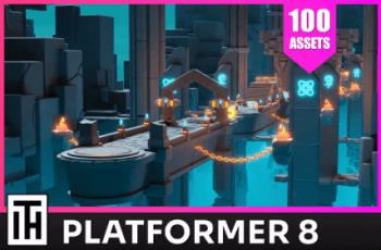 Platformer 8 Underworld – Low Poly Asset Pack by ithappy – Free Download