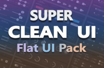 Super Clean UI – Flat Pack – Free Download
