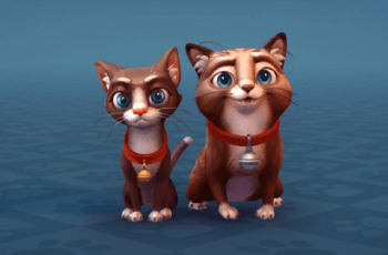 Cats (Cartoon) 2 Characters – Free Download