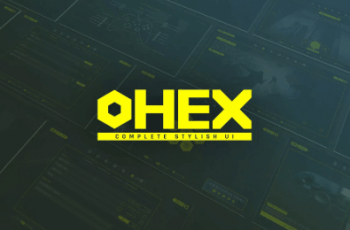Hex – Complete Stylish UI – Free Download