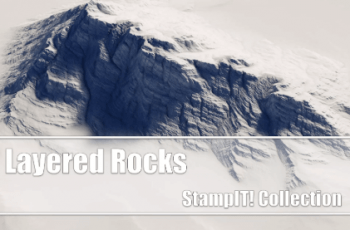 Layered Rocks – StampIT! – Free Download