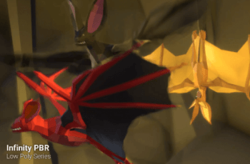 Low Poly Character – Bats – Fantasy RPG – Free Download