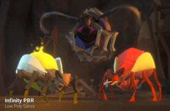 Low Poly Character – Bomber Bug – Fantasy RPG – Free Download