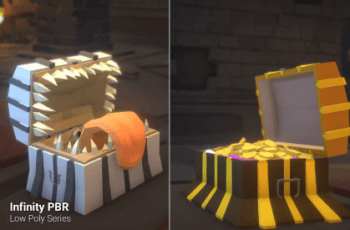 Low Poly Character – Mimics & Chests & Loot – Fantasy RPG – Free Download