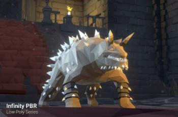 Low Poly Character – Monster Creature 2 – Fantasy RPG – Free Download