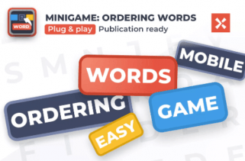 Ordering Words Game Template – Free Download