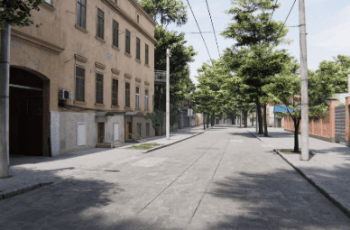 UKRAINIAN CITY | Streets & Buildings – Free Download