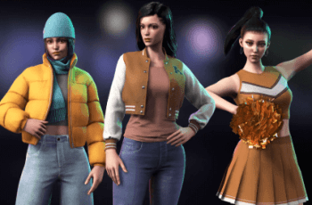 Casual Wear Girls Pack 3 – Streetwear Modern Realistic Stylized Woman Character – Free Download