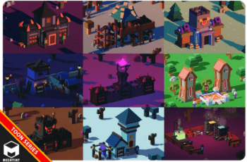 Customizable Fantasy Buildings Toon Series – Free Download