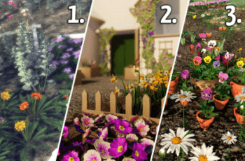 Garden Flowers and Herbs Pack – Free Download