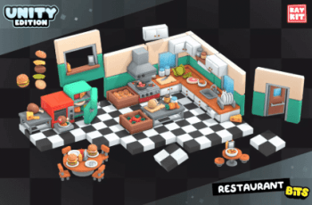 KayKit – Restaurant Bits (for Unity) – Free Download