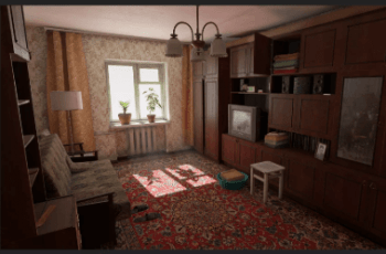 Post-Soviet Room (HDRP) – Free Download