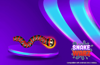 Snake Warz IO (slither, worm) complete game template – Free Download