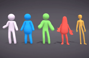 Ultimate Hypercasual Characters (43 BodyTypes) – Free Download