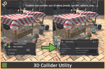 3D Collider Utility Lite – Merge and Combine – Free Download