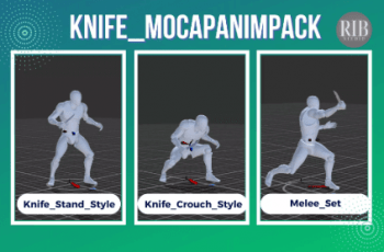 Knife_MocapAnimPack – Free Download