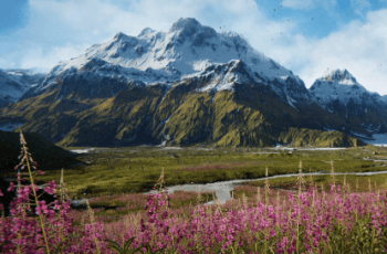 Mountain River Valley Environment – Free Download