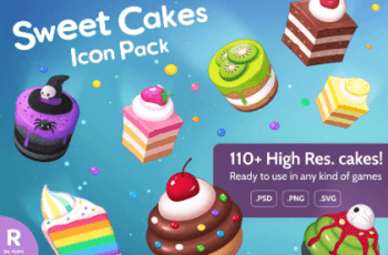 Sweet Cakes Icon Pack – Free Download