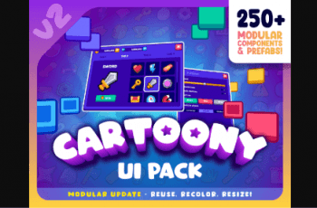 Cartoony UI Pack – Free Download