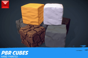 Cube Bundle – PBR Handpainted Series – Free Download