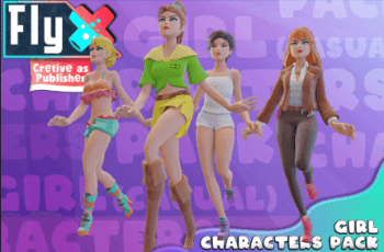 Girl Characters Pack – Casual – Free Download