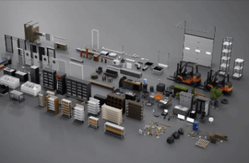 Grocery store props collection – Free Download