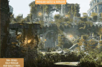 Modular Castle & Dungeon (Medieval Castle, Castles, Dungeons, Dungeon, Castle) – Free Download
