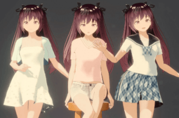 Anime Style Girl: Haruka – Free Download