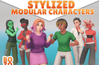 BoZo: Stylized Modular Characters Base Pack – Free Download