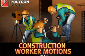 Construction Worker Motions Pack 1 – Free Download