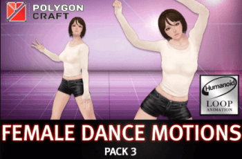 Female Dance Motions Pack 3 – Free Download